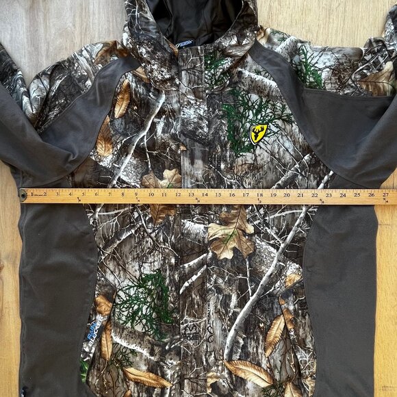 SCENTBLOCKER LIGHTWEIGHT REALTREE EDGE CAMO FULL ZIP MEN’S sx XL JACKET Lined - Picture 11 of 12